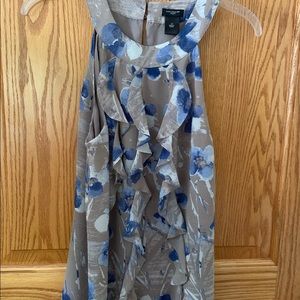 Ann Taylor work top halter style neck